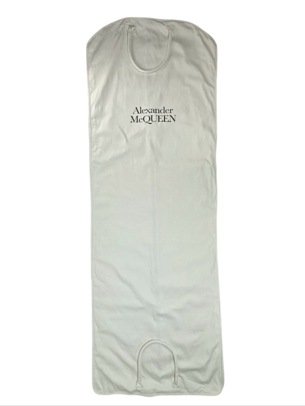 Alexander McQueen Canvas Garment Bag for Gown Dress Travel Storage Cover 23"x70"